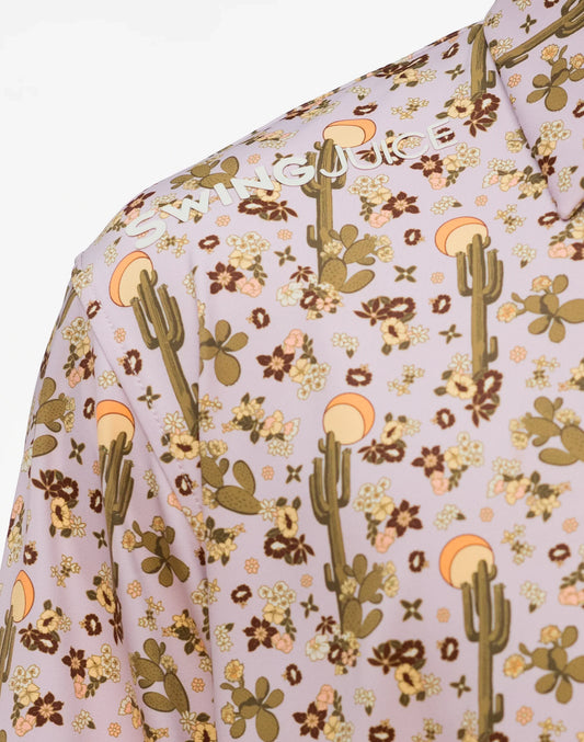 Golf Desert At Dawn Men's Polo - GOLF LEAGUE