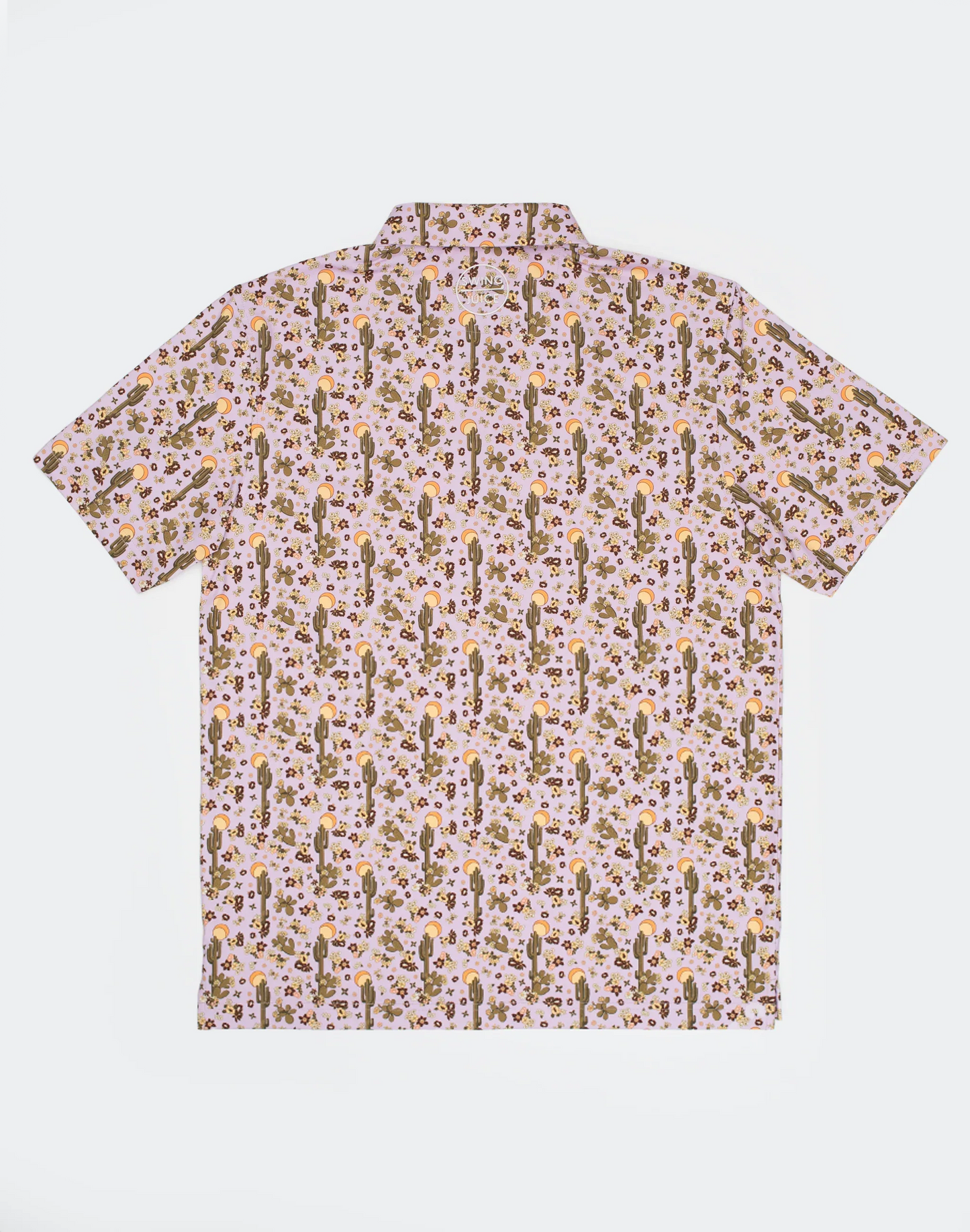 Golf Desert At Dawn Men's Polo - GOLF LEAGUE