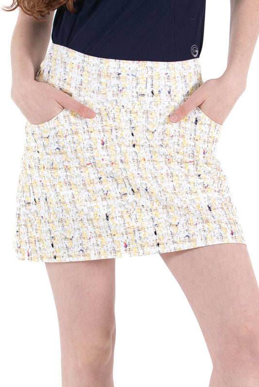 Sunlit Boucle Skirt