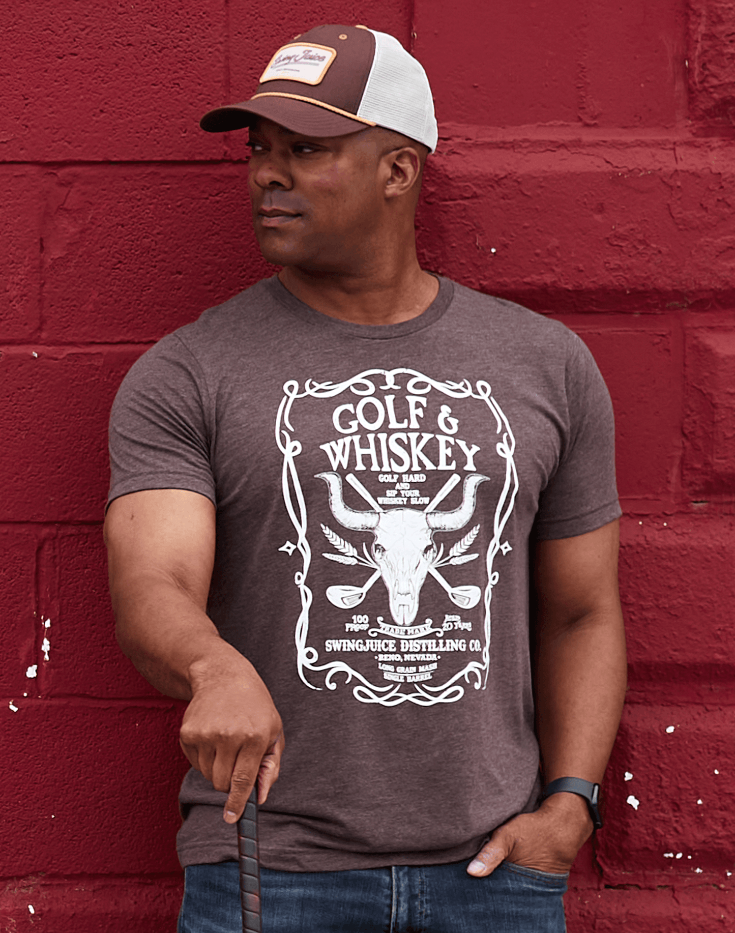 Golf & Whiskey Unisex T-Shirt