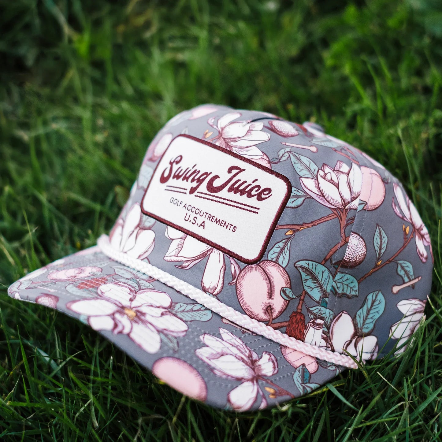 Golf Georgia On My Mind Unisex Rope Hat Dark Grey O/S - GOLF LEAGUE