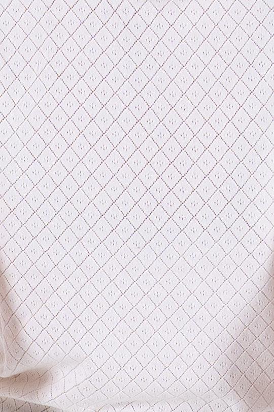 SS Pointelle Knit Polo