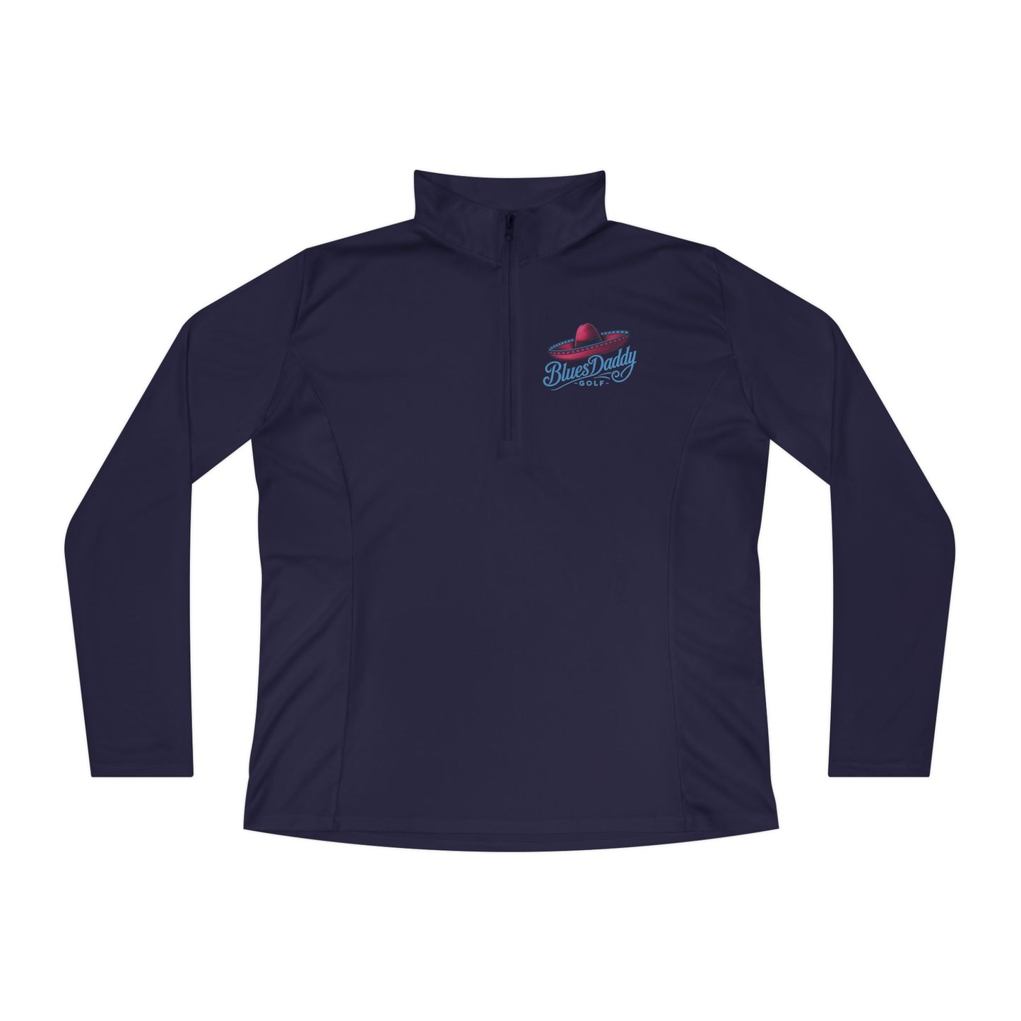 BluesDaddy Golf - Ladies Quarter-Zip Pullover