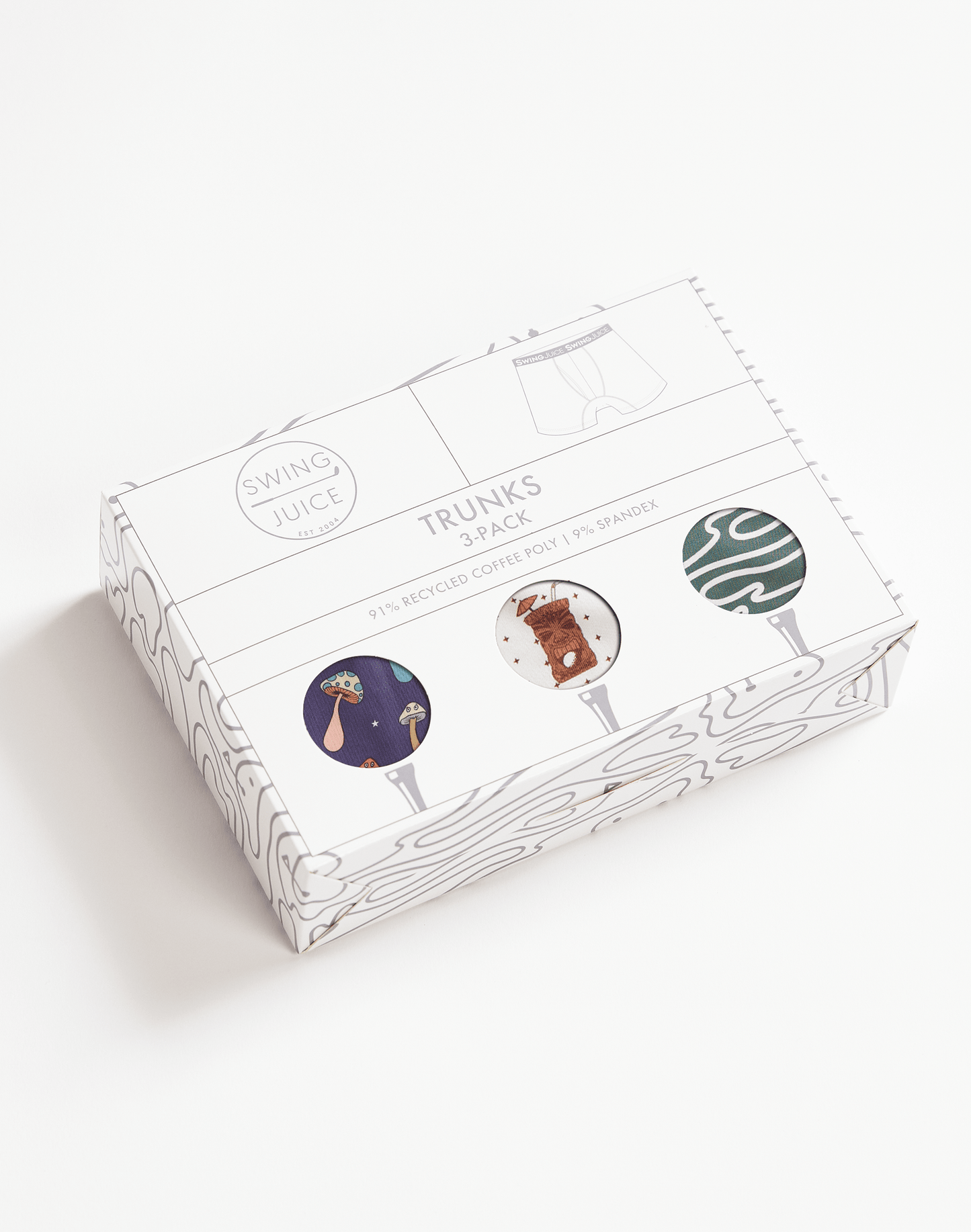 Golf 3" Trunk 3-Pack Fashion