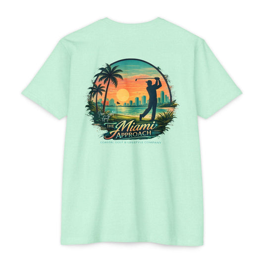 Miami Approach Iron Sight Golf T-Shirt
