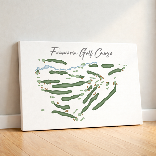 Franconia Golf Course, Massachusetts - Gradient Style