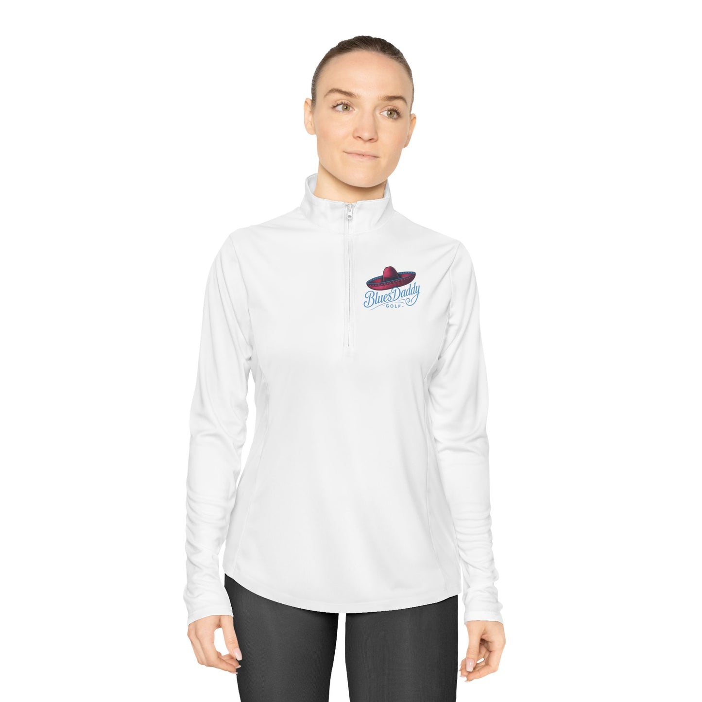 BluesDaddy Golf - Ladies Quarter-Zip Pullover