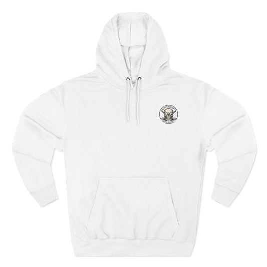 Fear Nothing Hoodie — "As I Walk Through the Valley of the Shadow of Death" Graphic Fleece Hoodie
