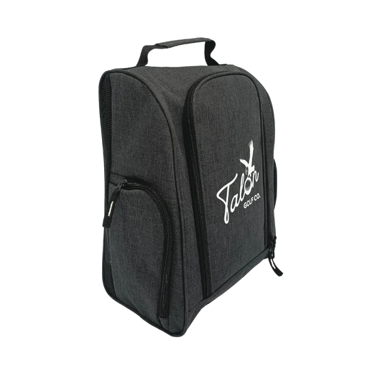 Talon Premium Grey Golf Shoe Bag - GOLF LEAGUE