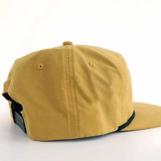 Yellow Nylon Rope Hat - GOLF LEAGUE