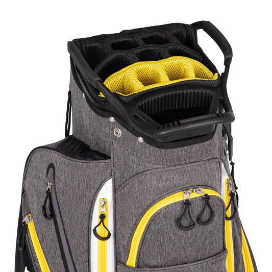 Founders Club Franklin Golf Cart Bag for Push Carts and Riding Carts with Detachable ball pocket panel for personalization - GOLF LEAGUE