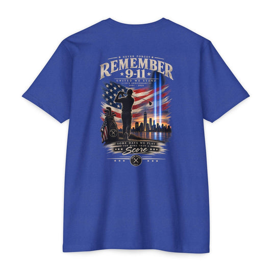 Remember 9/11 Tribute T-Shirt — Iron Sight Golf