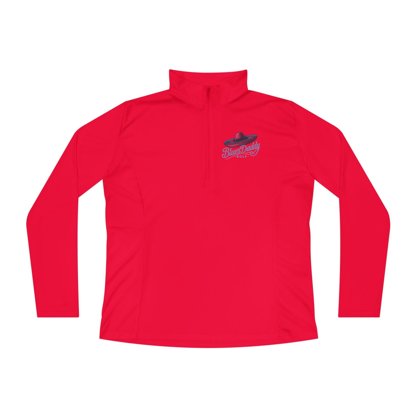 BluesDaddy Golf - Ladies Quarter-Zip Pullover
