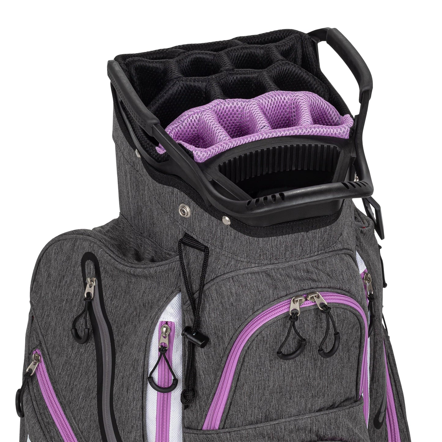 Founders Club Franklin Golf Cart Bag for Push Carts and Riding Carts with Detachable ball pocket panel for personalization - GOLF LEAGUE