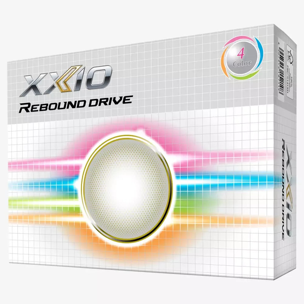 XXIO Rebound Drive 4 Color Dozen Golf Balls - GOLF LEAGUE