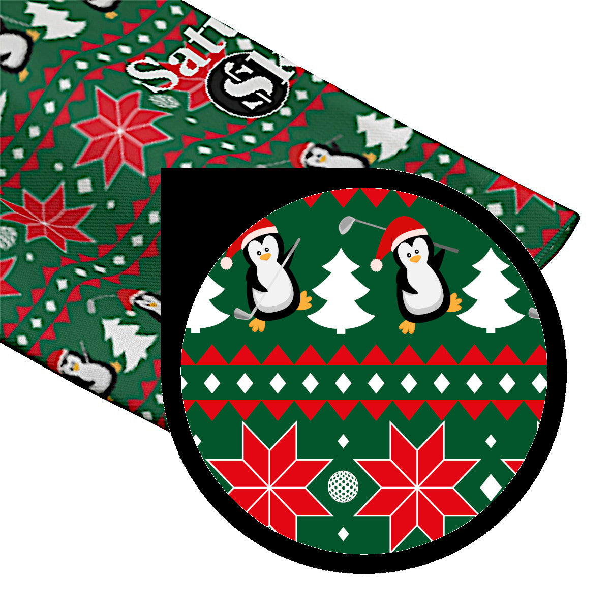 Pars & Penguins - Green/Red