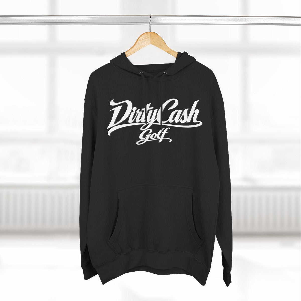 Dirty Cash Golf Hoodie — Vintage Script Pullover