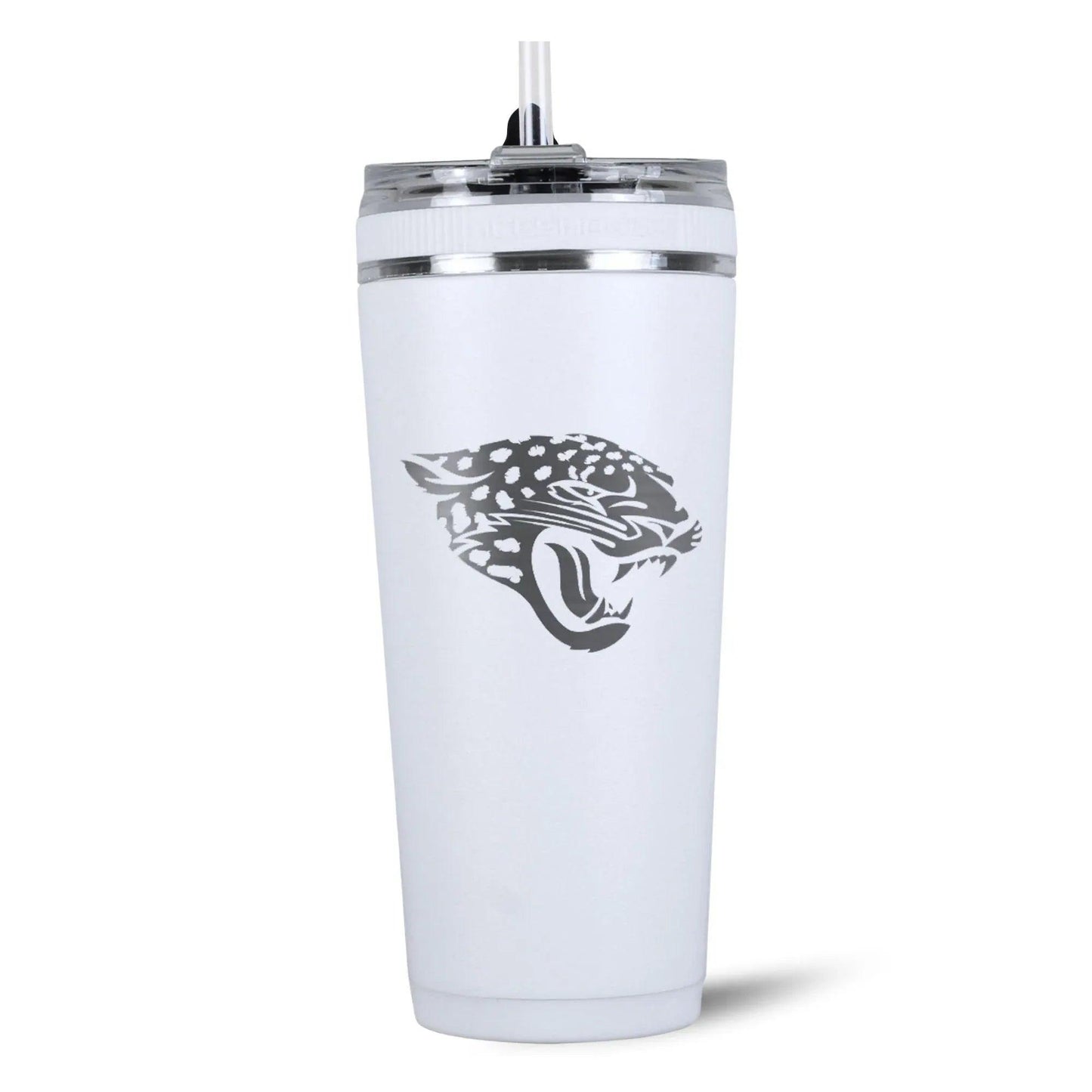 26FlexWhite-C_NFL_26ozFlexBottle_JacksonvilleJaguars_Back_Shadow - GOLF LEAGUE