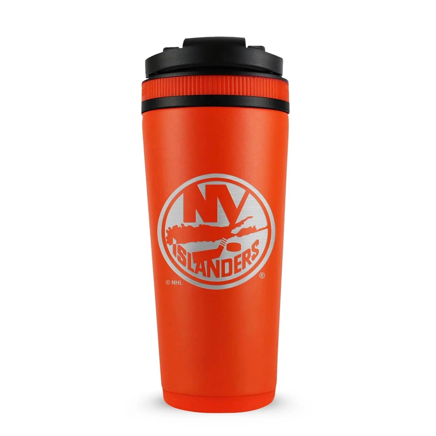 26ORANGE-NHLISLANDERS-C_26OZICESHAKER_ORANGE_BACK - GOLF LEAGUE