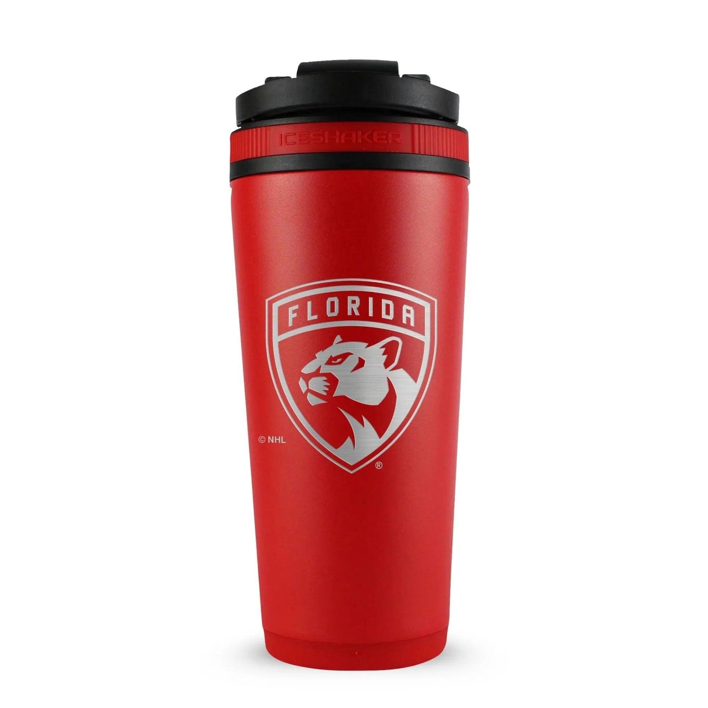 26RED-NHLPANTHERS-C_26OZICESHAKER_RED_BACK - GOLF LEAGUE