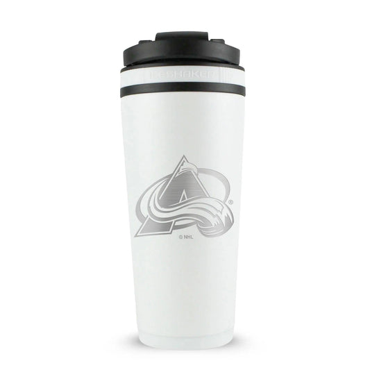 26WHITE-NHLAVALANCHE-C_26OZICESHAKER_WHITE_BACK - GOLF LEAGUE