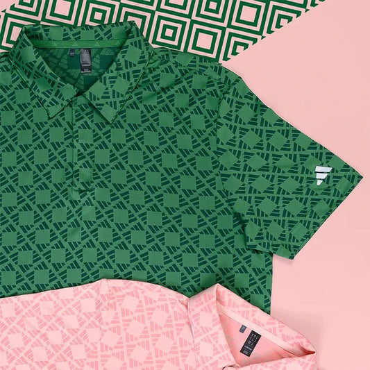 Adidas Golf Shirt - TOUR Heat.RDY Jacquard Polo - GOLF LEAGUE