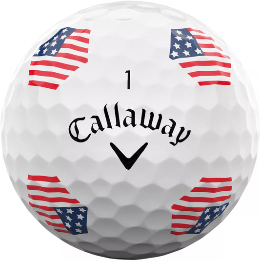 Callaway 2024 Chrome Soft USA TruTrack Golf Balls