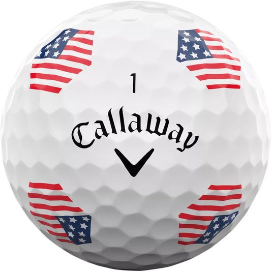 Callaway 2024 Chrome Soft USA TruTrack Golf Balls - GOLF LEAGUE