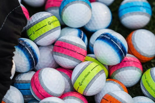 TaylorMade 2025 Tour Response Multicolor Golf Balls - GOLF LEAGUE