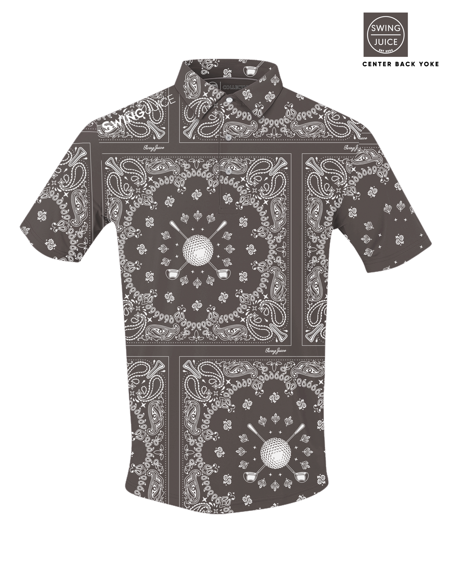 Golf Bandana Men's Polo - Final Sale