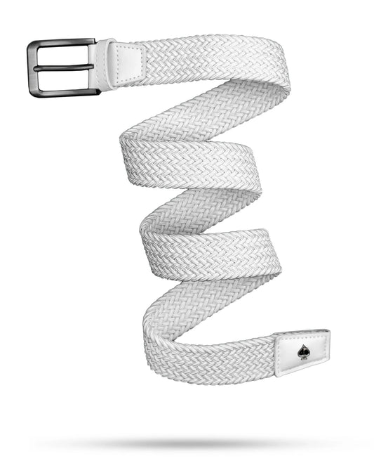 Pins Belt - White - GOLF LEAGUE