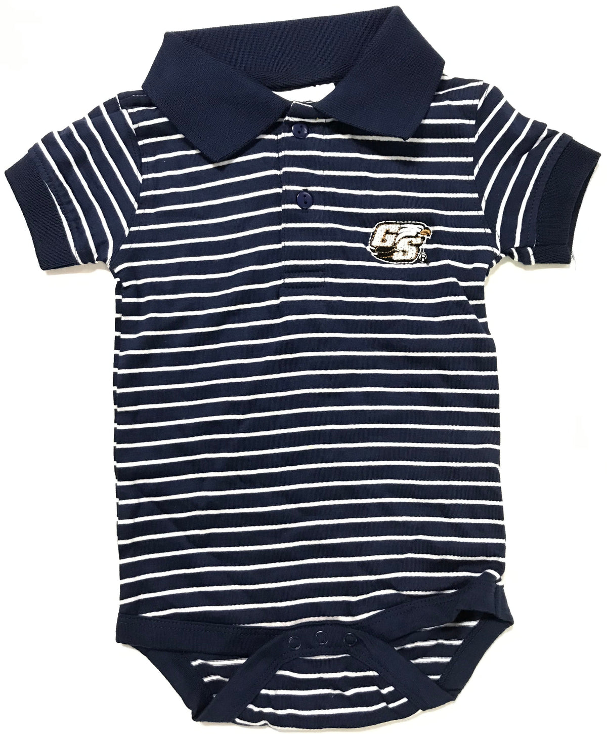 Georgia Southern Jersey Stripe Golf Baby Boy Onesie
