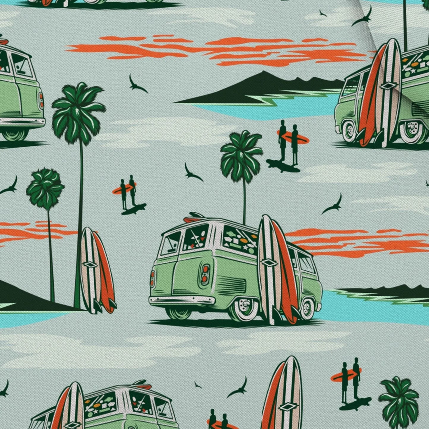 It's Bussin' | Cool Coastal Beach Golf Polo for Men (ATHLETIC FIT) - GOLF LEAGUE