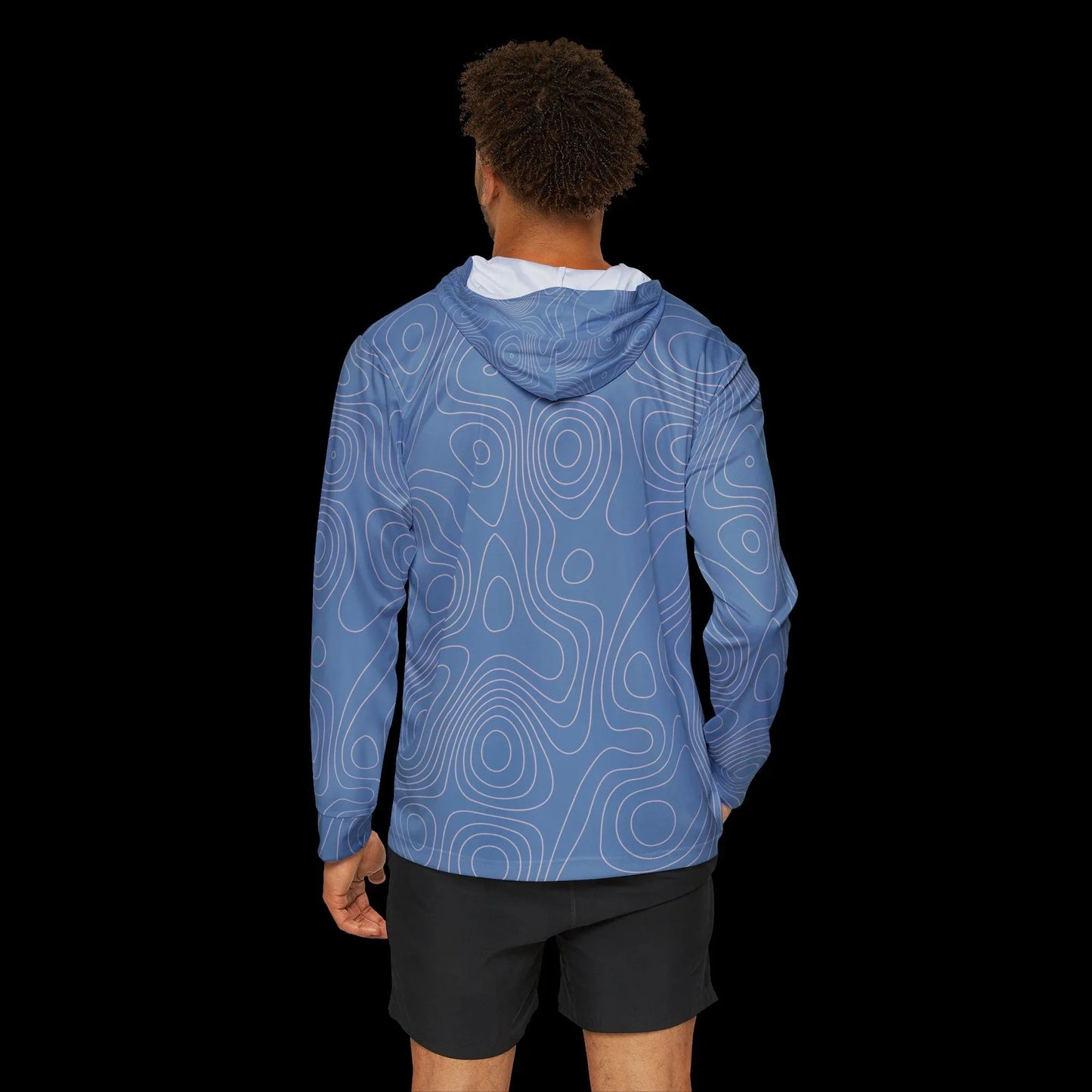 Baby Blue Links Performance Hoodie - GOLF LEAGUE