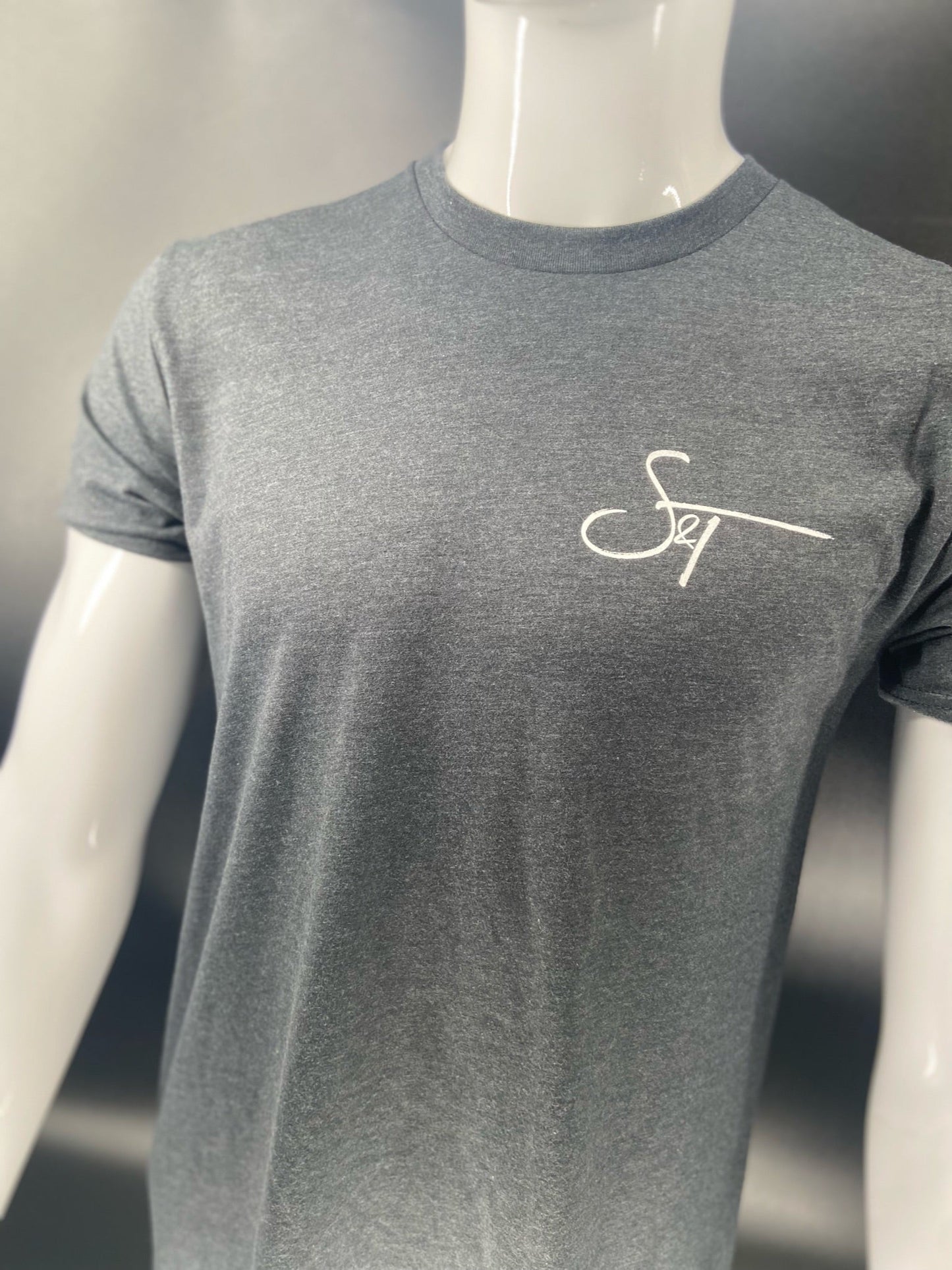 Malibu Tee- Charcoal