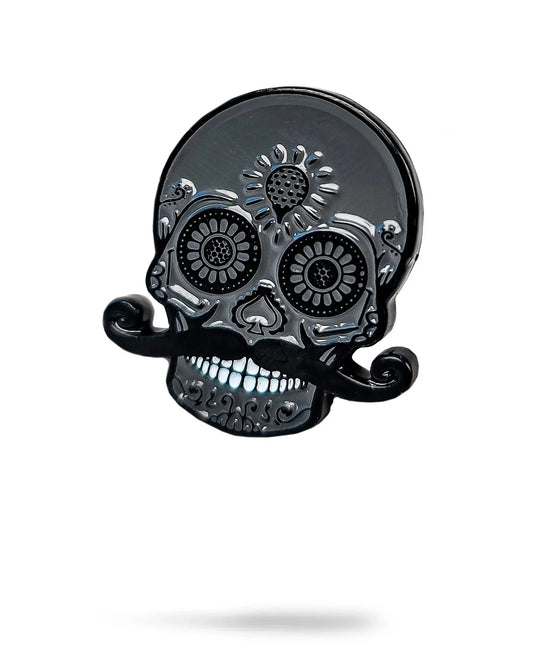 Blackout Sugar Skull Ball Marker - GOLF LEAGUE