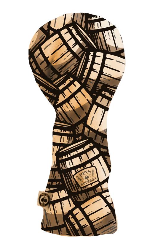 Bourbon Barrel Driver Cover - GOLF LEAGUE