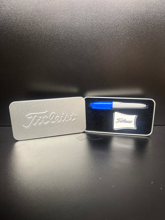 Titleist Ball Marker and Sharpie Set