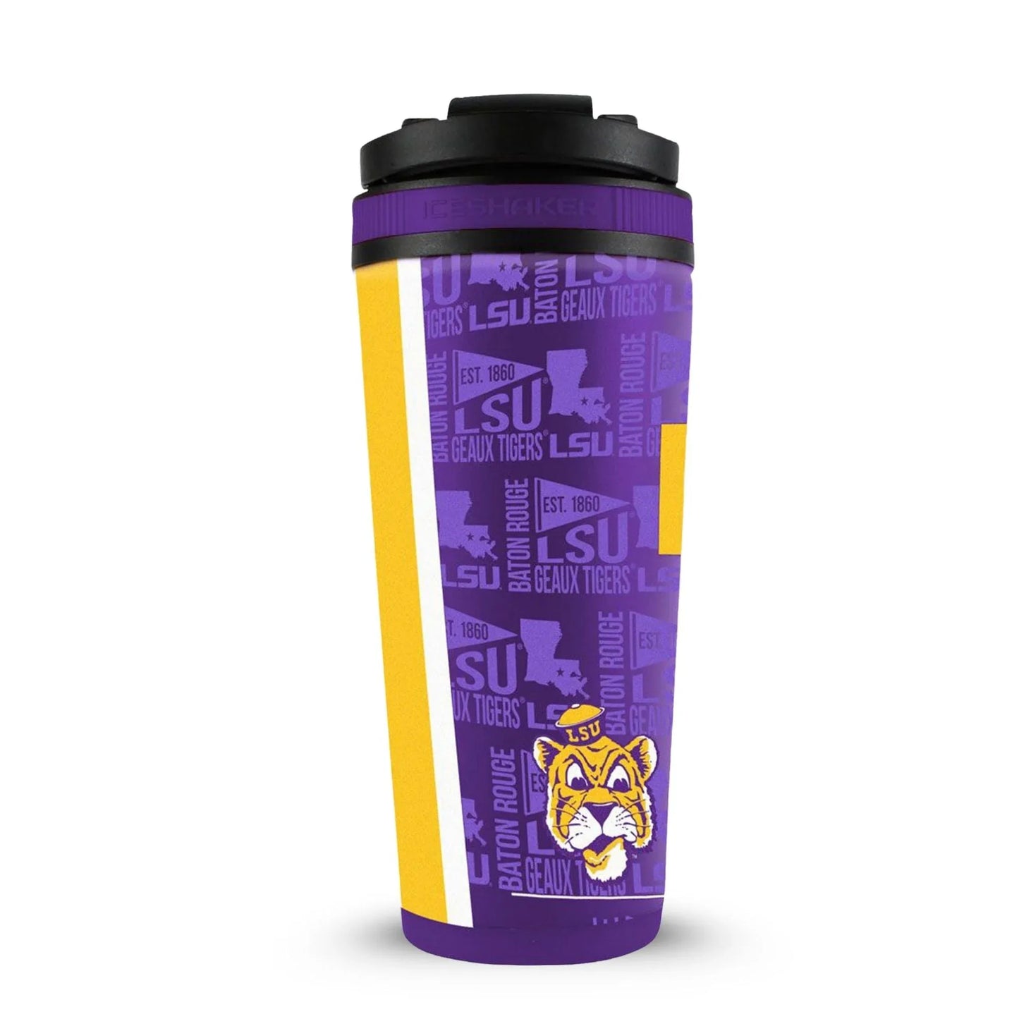 The College Vault - LSU Tigers 4D Ice Shaker - GOLF LEAGUE
