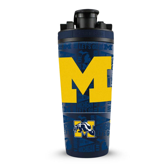 The College Vault - Michigan Wolverines 4D Ice Shaker