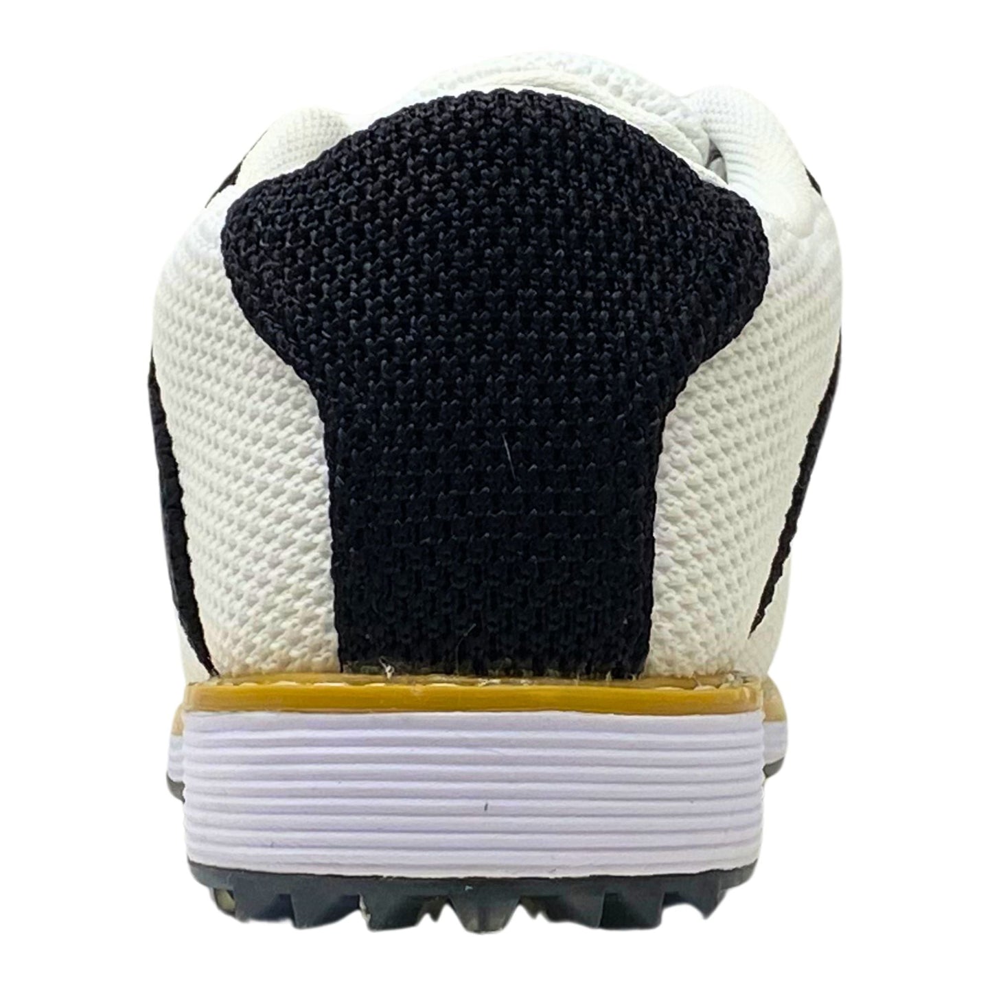 SKŌNI Men's Golf Shoe Waterproof- Black/White Saddle