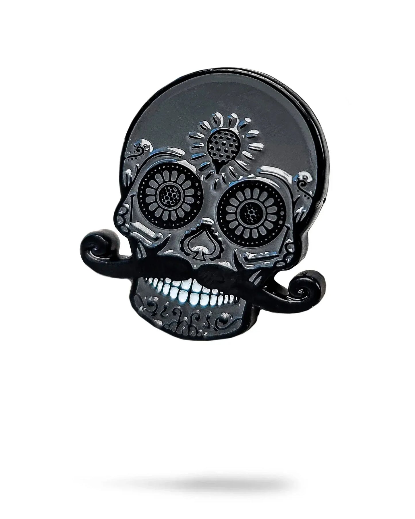 Blackout Sugar Skull Ball Marker - GOLF LEAGUE