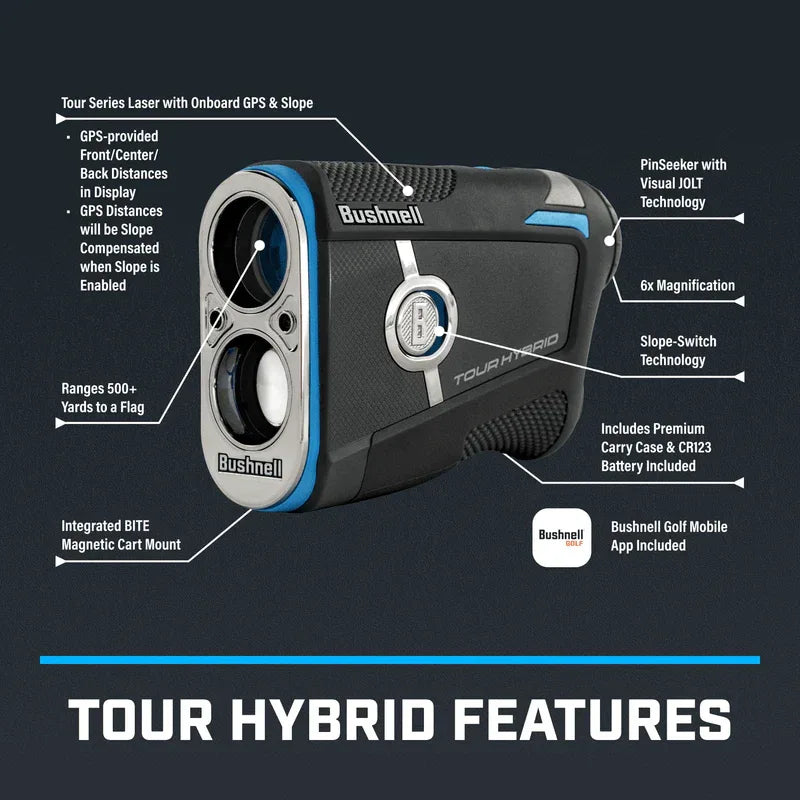 BUSHNELL Tour Hybrid Range Finder - GOLF LEAGUE