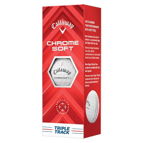 Callaway Chrome Soft 24 Triple Track Golf Balls - GOLF LEAGUE