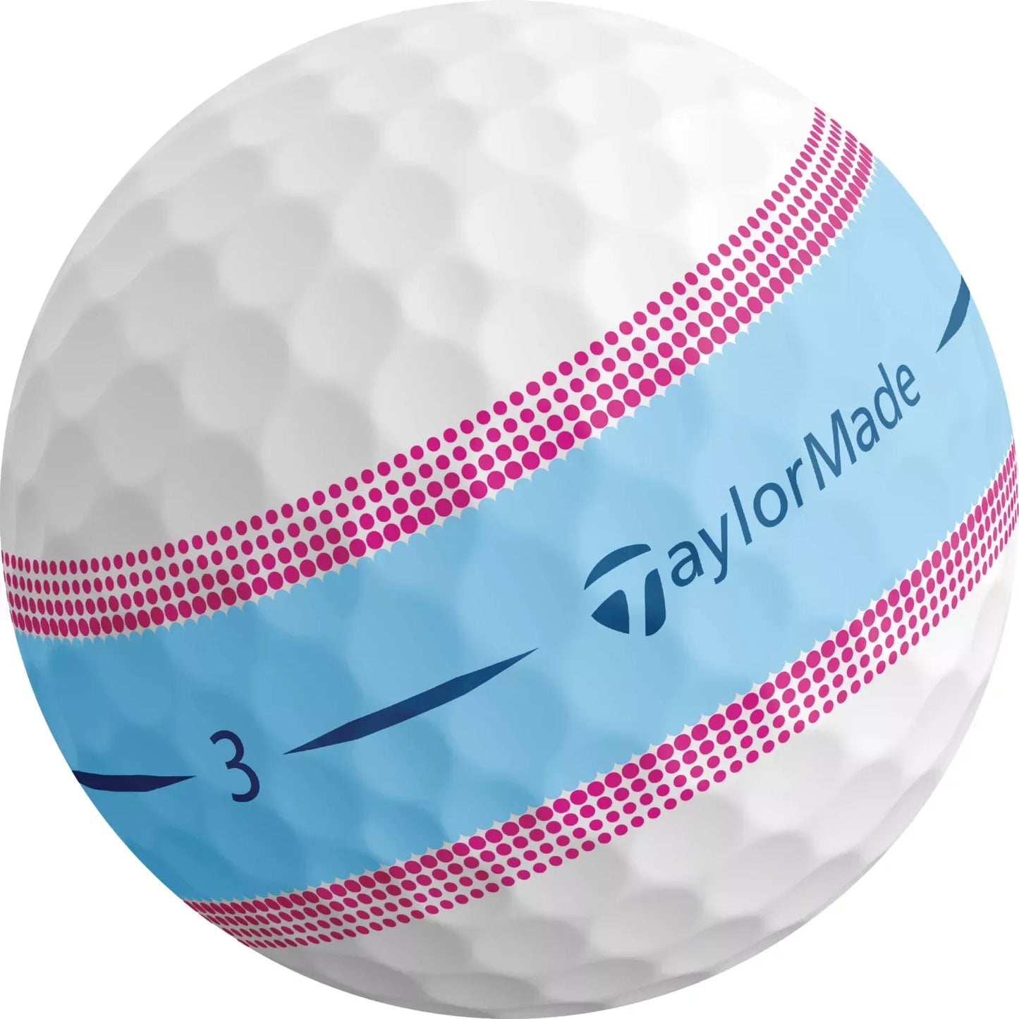 TaylorMade 2022 Tour Response Golf Balls White Blue Pink - GOLF LEAGUE