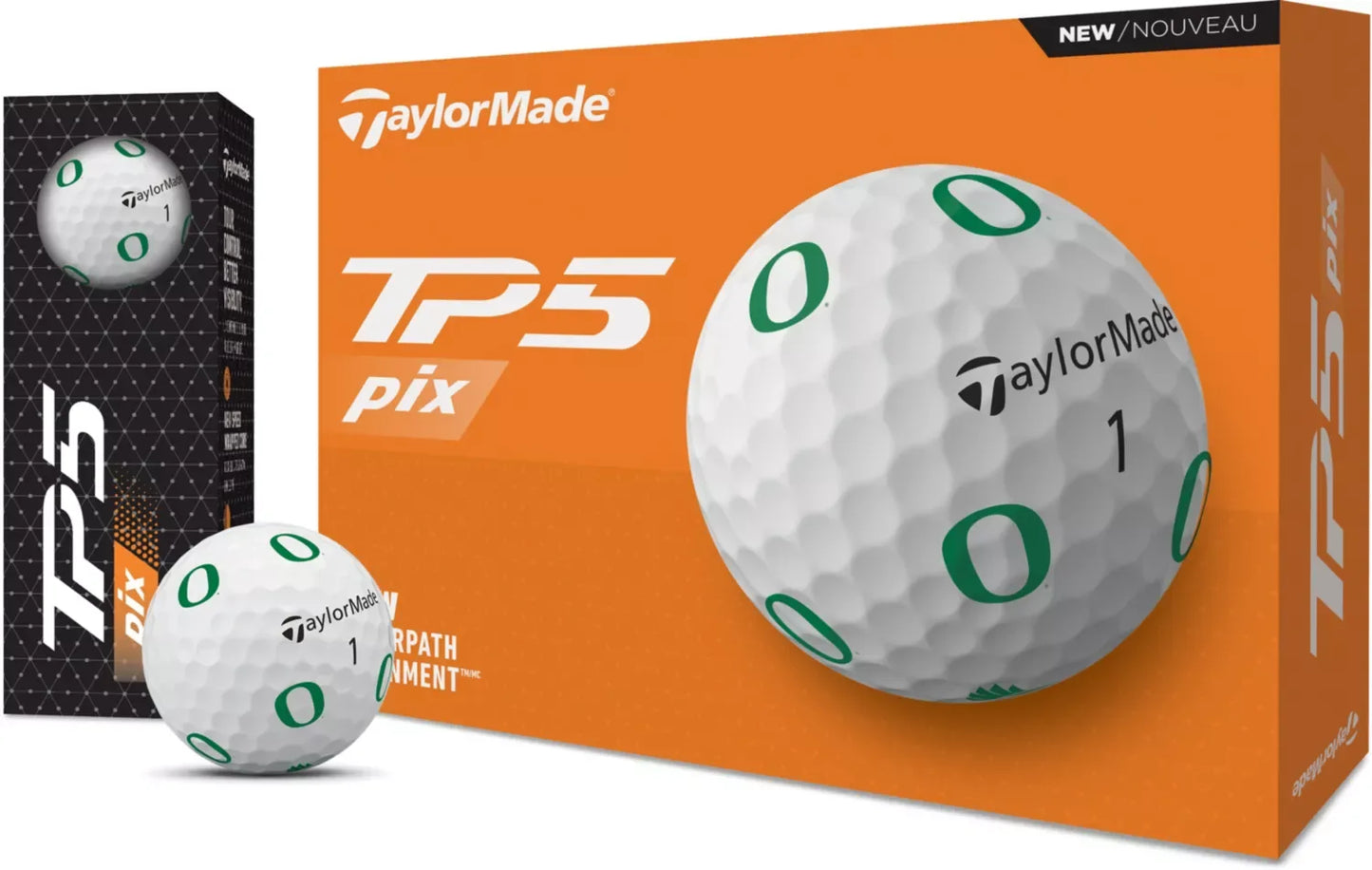 TaylorMade TP5 pix 3.0 Oregon Golf Balls - GOLF LEAGUE