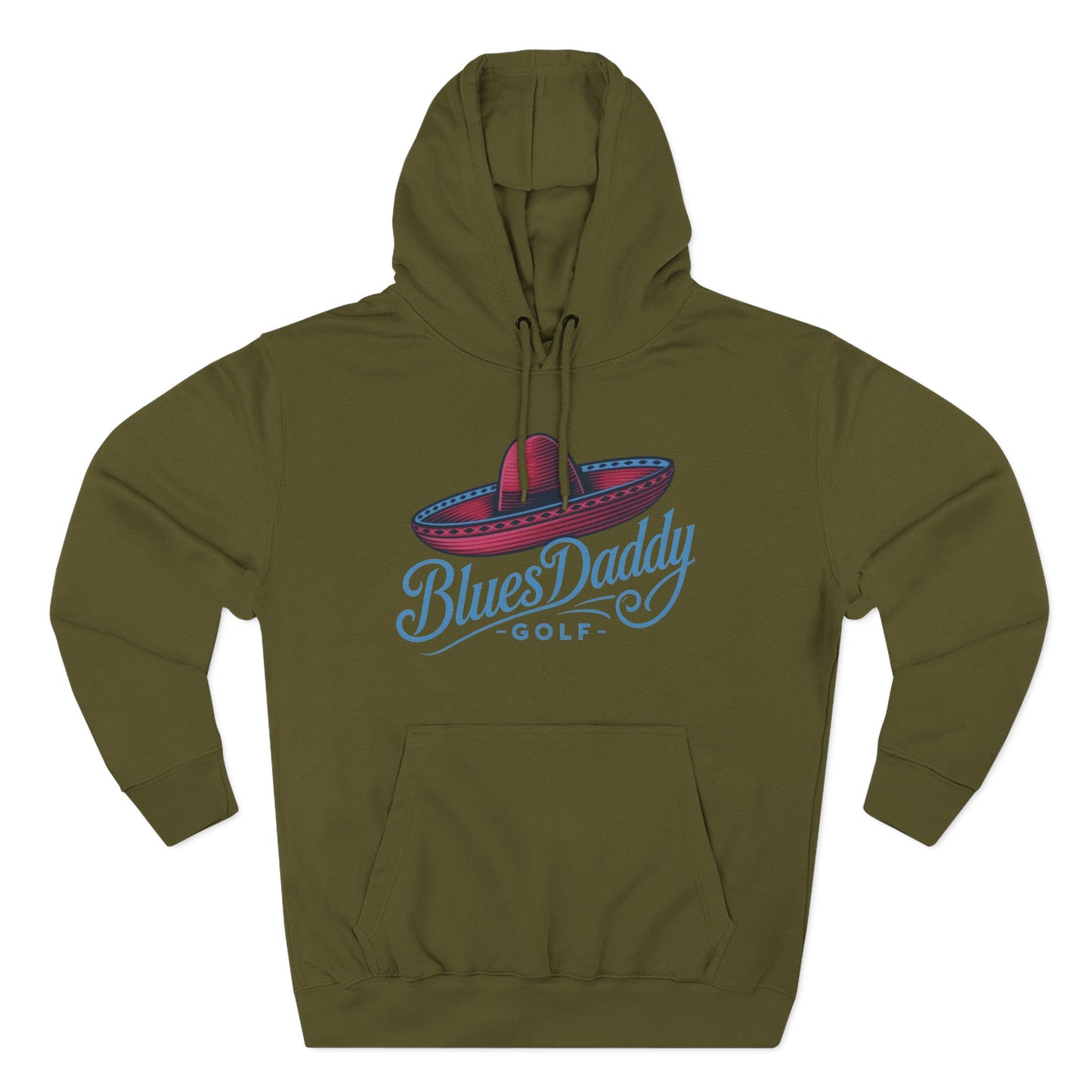 BluesDaddy Golf - Three-Panel Fleece Hoodie