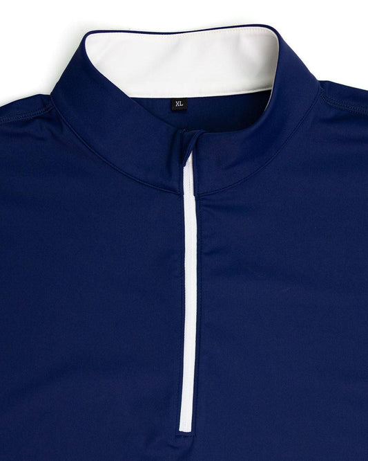 Navy Golf Quarter Zip