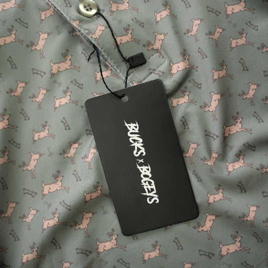 "Bows & Bucks" Golf Polo - GOLF LEAGUE