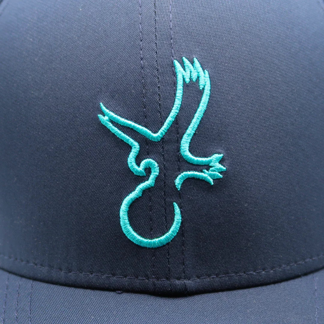 Navy/Teal Eagle Performance Hat - GOLF LEAGUE